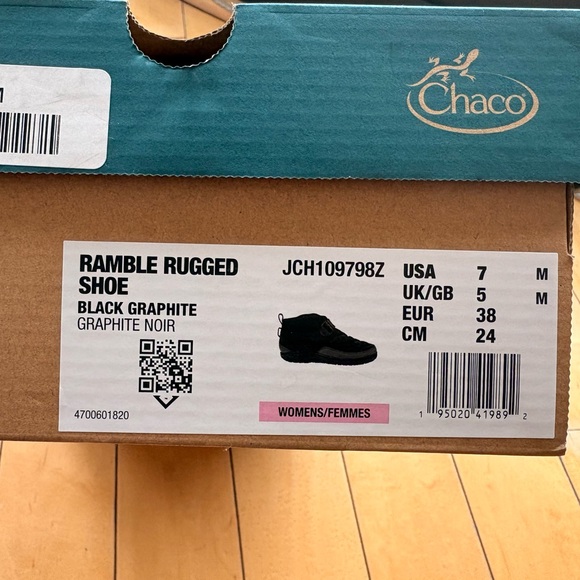 NWT Chaco Ramble Rugged Canvas Shoes - Picture 6 of 6